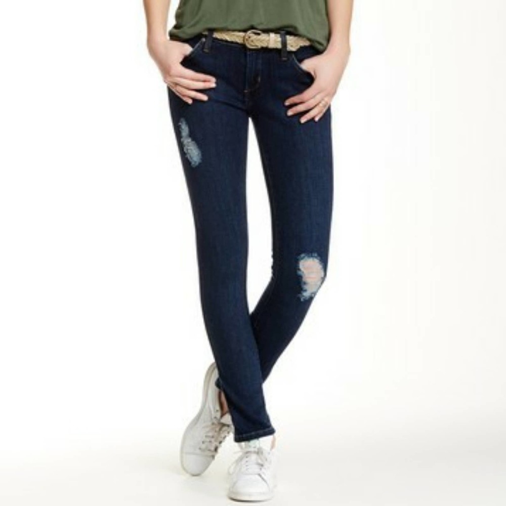 James Jeans Neo Beau Boyfriend Jeans Distresseed - Picture 2 of 5